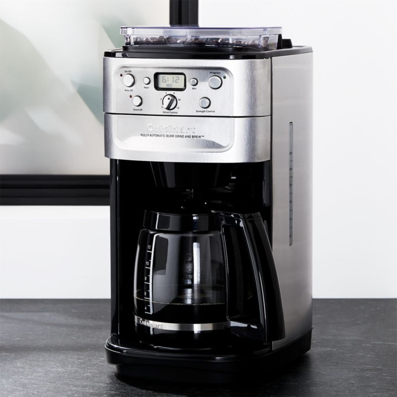 Cuisinart Grind and Brew 12 Cup Coffee Maker Crate and Barrel